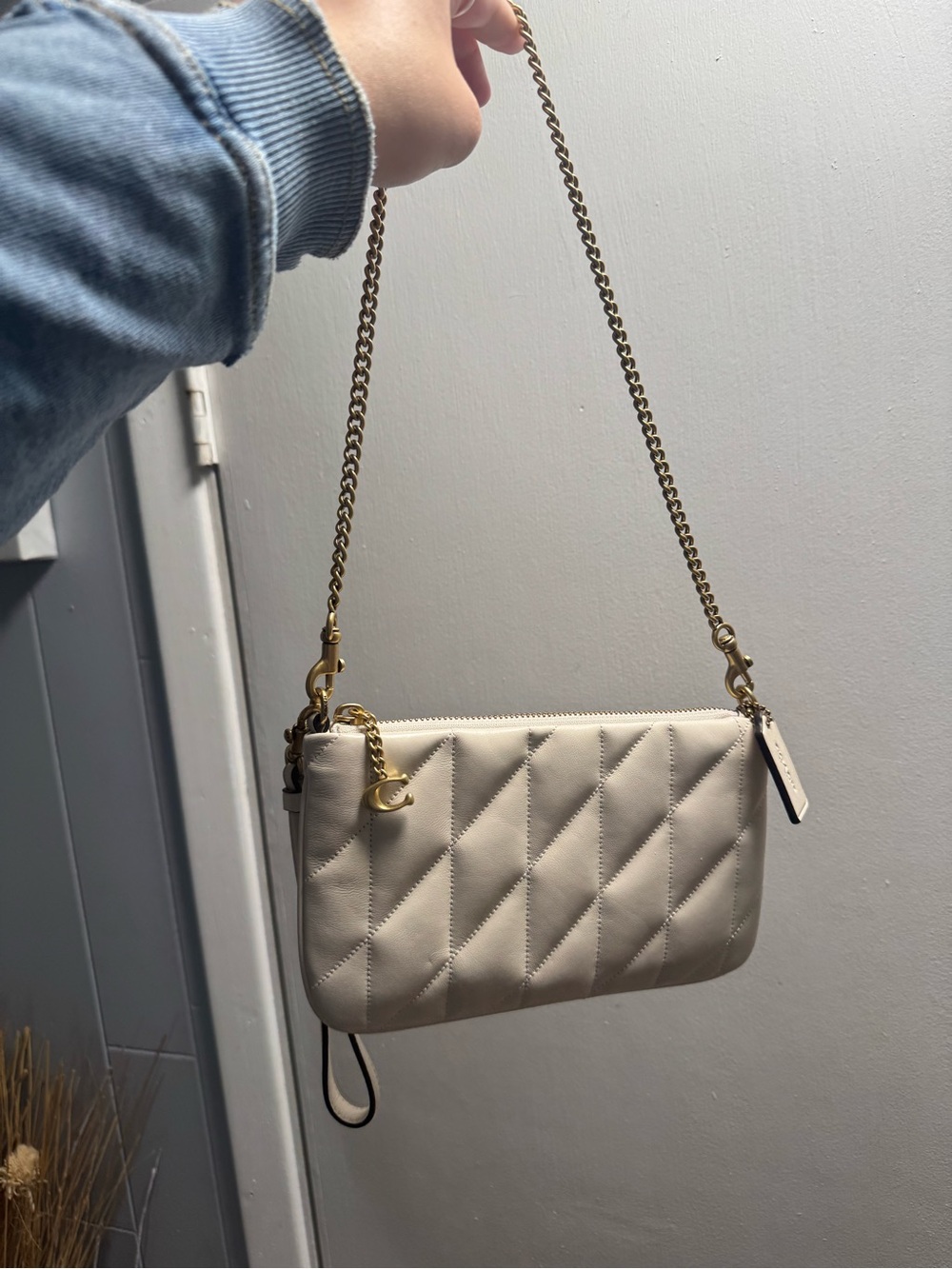 COACH Quilted Wristlet